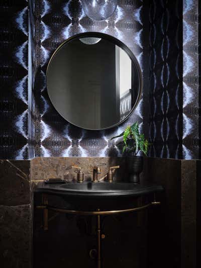  Modern Family Home Bathroom. Cypress Lakehouse & Treehouse  by Fern Santini, Inc..