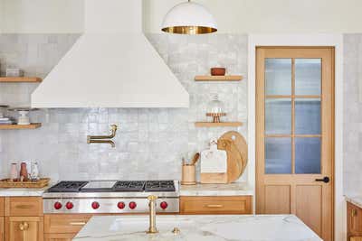 Mid-Century Modern Family Home Kitchen. Ponce Davis by Bunsa Studio.