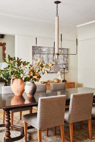  Transitional Mediterranean Family Home Dining Room. Longwood by Wendy Haworth Design Studio.
