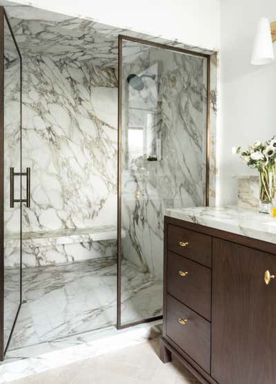  Transitional Family Home Bathroom. Emerald Bay by Studio Gutow.