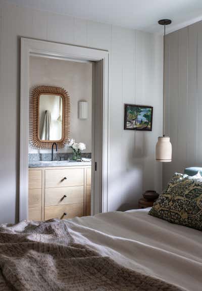  Scandinavian Coastal Family Home Bedroom. Emerald Bay by Studio Gutow.
