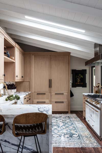  Transitional Coastal Family Home Kitchen. Emerald Bay by Studio Gutow.