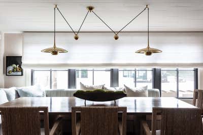  Mid-Century Modern Scandinavian Family Home Dining Room. Emerald Bay by Studio Gutow.