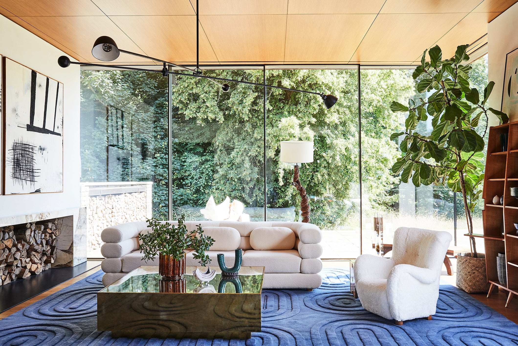 Mid-Century Modern Lobby and Reception