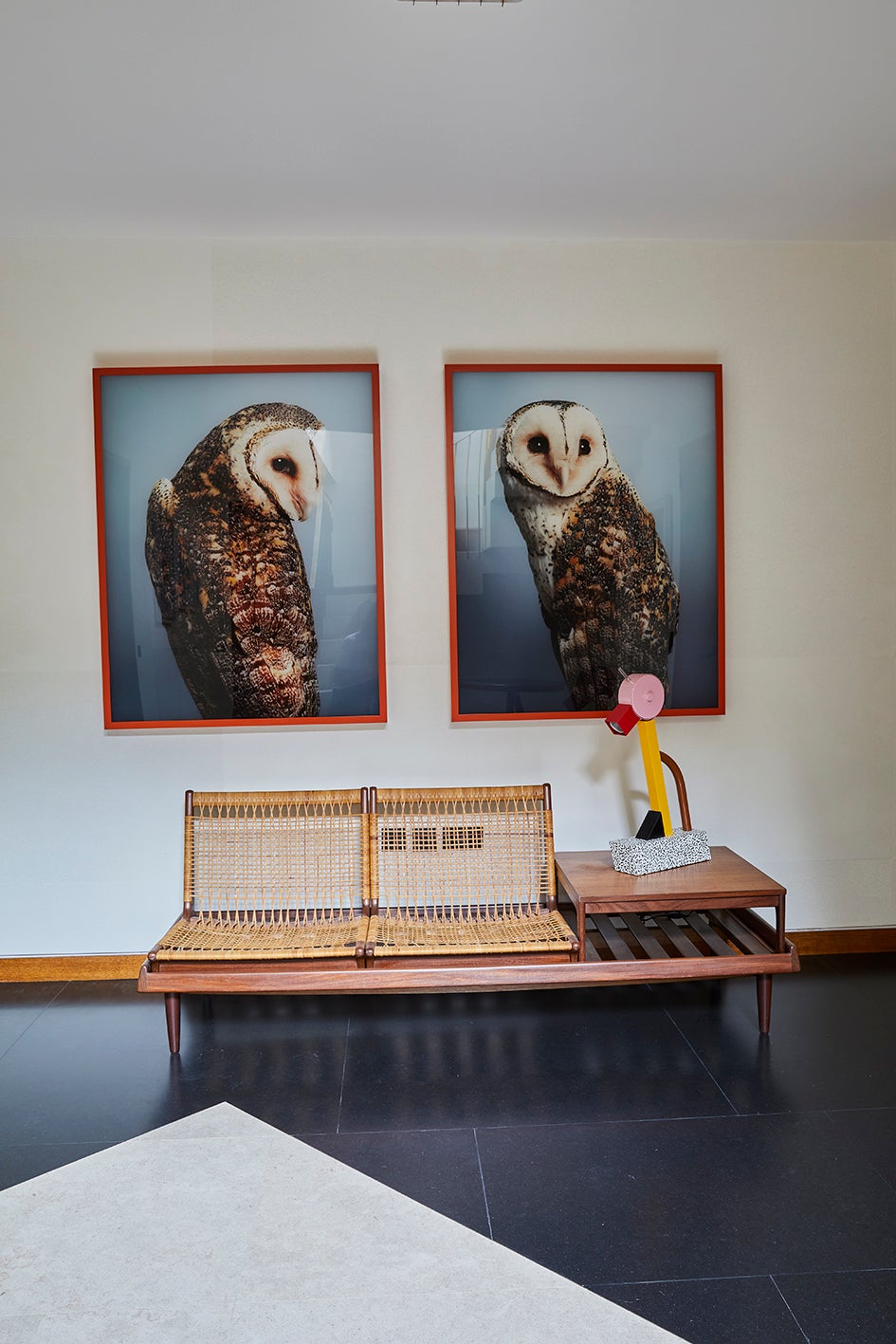 Mid-Century Modern Entry and Hall