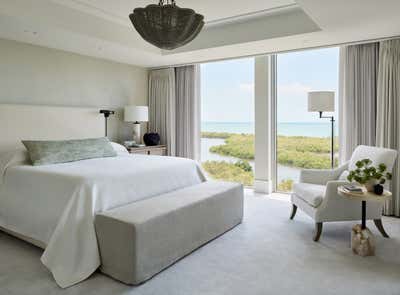  Transitional Vacation Home Bedroom. Naples Residence  by Kara Mann Design.