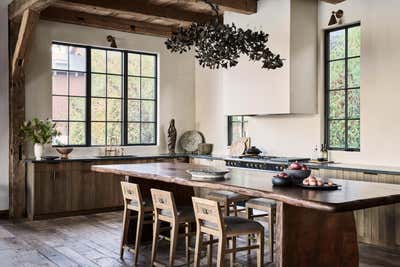  Western Vacation Home Kitchen. Montana Boat House by Ohara Davies Gaetano Interiors.