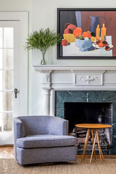  Maximalist Family Home Living Room. Glendale Residence by Laura W. Jenkins Interiors.