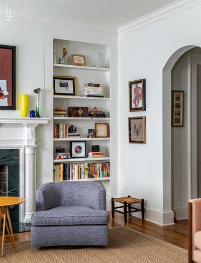  Craftsman Bohemian Living Room. Glendale Residence by Laura W. Jenkins Interiors.