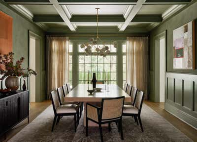  Contemporary Family Home Dining Room. Old Greenwich by Chango & Co..