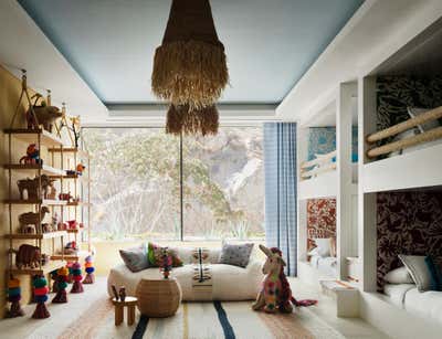  Transitional Beach House Bedroom. Cabo San Lucas Residence by Sasha Adler Design.