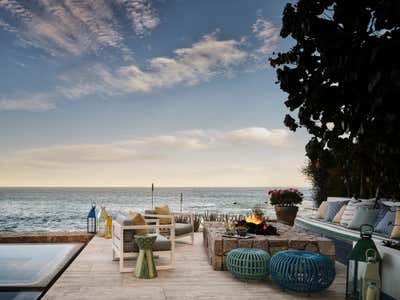  Beach Style Transitional Beach House Exterior. Cabo San Lucas Residence by Sasha Adler Design.