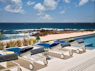  Beach Style Beach House Exterior. Cabo San Lucas Residence by Sasha Adler Design.