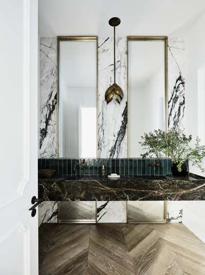  French Bathroom. Yarranabbe House by Kate Nixon.