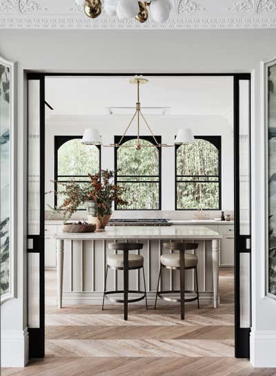  French Family Home Kitchen. Yarranabbe House by Kate Nixon.