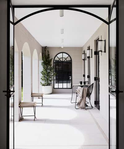  Art Nouveau French Family Home Patio and Deck. Yarranabbe House by Kate Nixon.