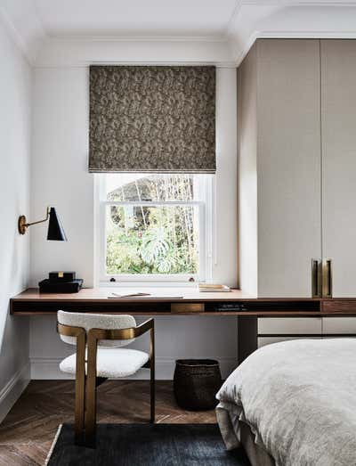  French Family Home Office and Study. Yarranabbe House by Kate Nixon.