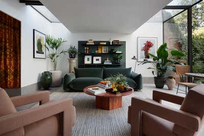  Contemporary Family Home Living Room. Historic London Home by Studio Ashby.