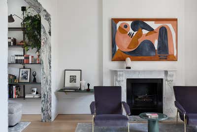  Contemporary Family Home Living Room. Historic London Home by Studio Ashby.