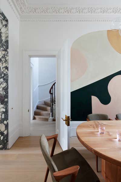  Contemporary Family Home Dining Room. Historic London Home by Studio Ashby.