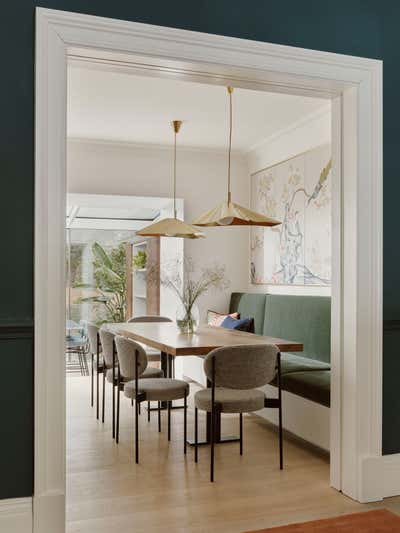  Regency Family Home Dining Room. Sumner Place by Studio Ashby.