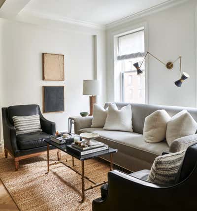  French Family Home Living Room. Upper East Side Residence by Nate Berkus Associates.