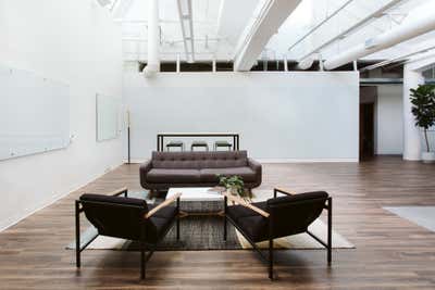  Mid-Century Modern Modern Office Lobby and Reception. Tally by Ruskin Design.