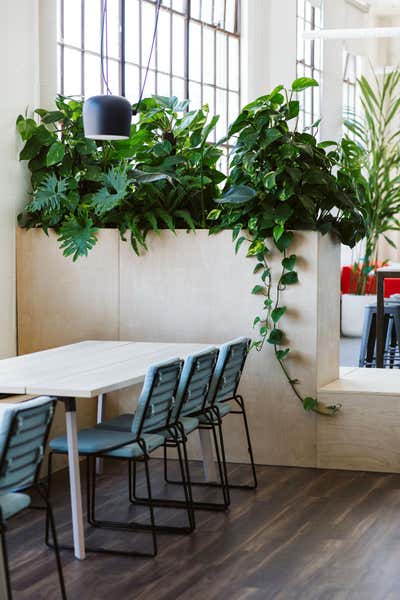  Mid-Century Modern Office Dining Room. Tally by Ruskin Design.