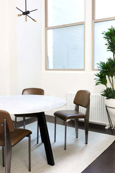  Mid-Century Modern Office Meeting Room. Tidewater Capital by Ruskin Design.
