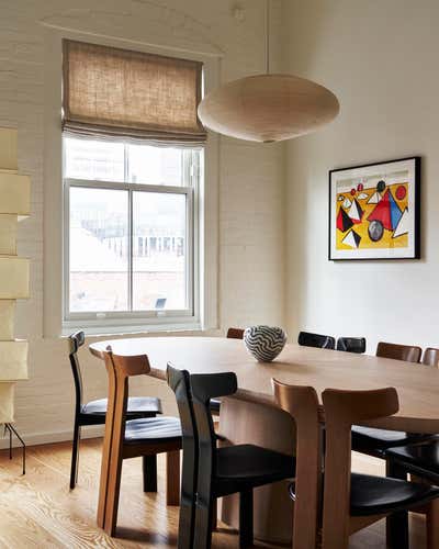  Scandinavian Apartment Dining Room. Tribeca Residence by Ashe Leandro.