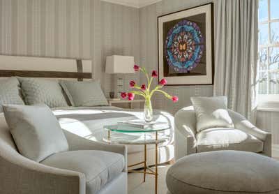  Contemporary Bedroom. Rye Residence  by David Kleinberg Design Associates.