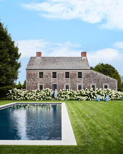  Country Family Home Exterior. East Hampton Residence  by Neal Beckstedt Studio.