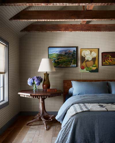  Country Bedroom. East Hampton Residence  by Neal Beckstedt Studio.