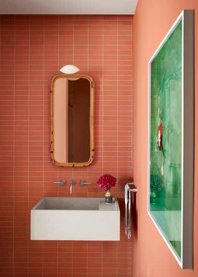  Country Family Home Bathroom. East Hampton Residence  by Neal Beckstedt Studio.