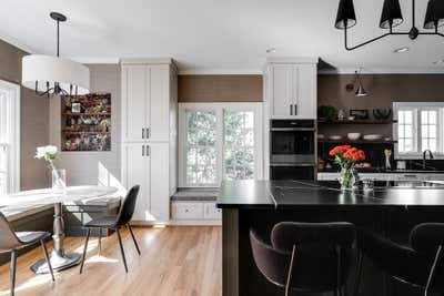  Transitional Modern Family Home Kitchen. Moss Creek by Samantha Heyl Studio.