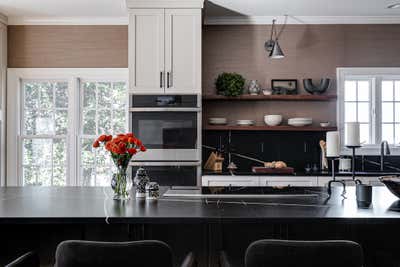  Traditional Contemporary Family Home Kitchen. Moss Creek by Samantha Heyl Studio.