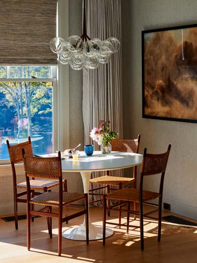  Contemporary Country House Dining Room. Pound Ridge Retreat by Katch Interiors.