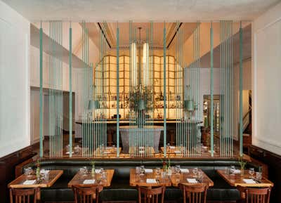  Art Deco Restaurant Dining Room. Le Rock by Workstead.