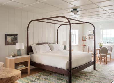 Traditional Hotel Bedroom. Canoe Place by Workstead.