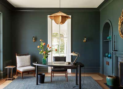  Eclectic Family Home Office and Study. Hook Pond Residence by Workstead.