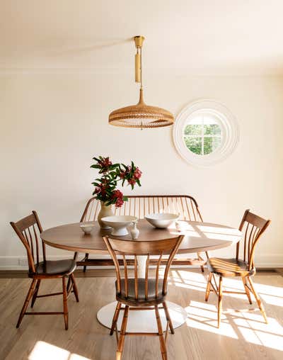  Eclectic Family Home Dining Room. Hook Pond Residence by Workstead.