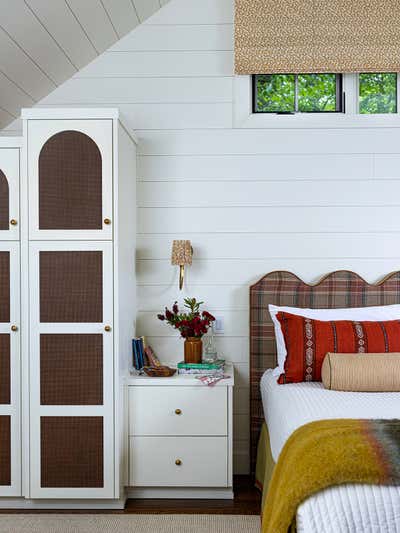  Cottage Bedroom. Grassy Creek Road by Maggie Dillon Interiors.