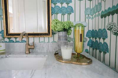  Cottage Bathroom. Bayonne Street by Maggie Dillon Interiors.