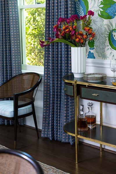  Cottage Dining Room. Hempstead Place by Maggie Dillon Interiors.