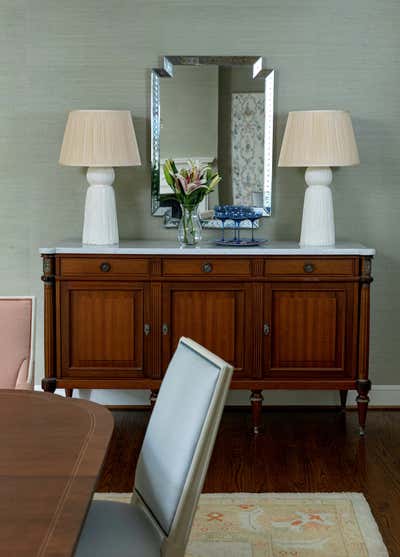  Traditional Dining Room. Parkmont Drive by Maggie Dillon Interiors.