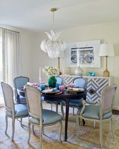  Cottage Family Home Dining Room. Kitley Place by Maggie Dillon Interiors.