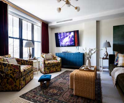  Apartment Living Room. Saint Marks Avenue by Maggie Dillon Interiors.