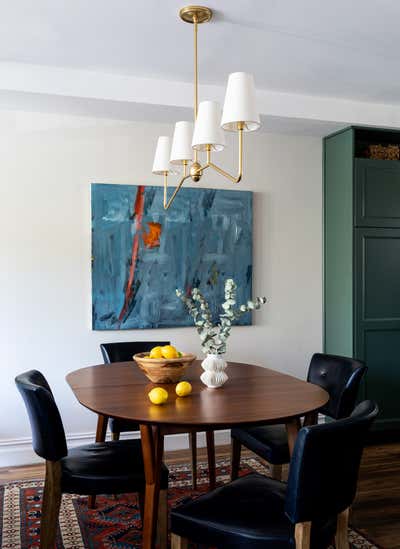  Minimalist Apartment Dining Room. Saint Marks Avenue by Maggie Dillon Interiors.