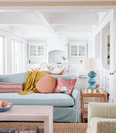  Beach House Living Room. Bayonne Street by Maggie Dillon Interiors.