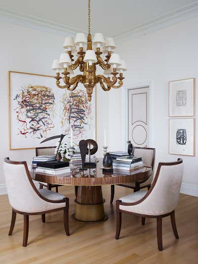  Contemporary Apartment Dining Room. Lakeview by Timothy Corrigan, Inc..